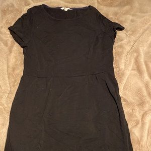 BODEN GUC SZ 14 black cotton dress with pockets